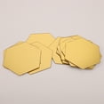 thumbnail image 6 of Wuffmeow 12PCS Acrylic Mirror Wall Stickers Self Adhesive Removable Hexagonal Decorative Mirror Sheet For Home Living Room Bedroom Decor, 6 of 8