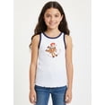 thumbnail image 2 of Toy Story Girls Are We There Yet Ringer Graphic Tank Top, Sizes 4-16, 2 of 7