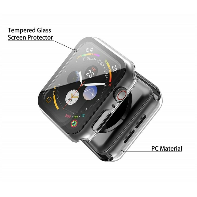Fr Apple Watch Series 9 8 7 3D Edge Tempered Glass Full Screen Protector 41/ 45mm