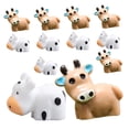 thumbnail image 6 of OUNONA Miniature Cow Figurines Set of 20 Portable Resin Decorations for Home Use Assorted Color, 6 of 8