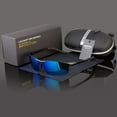 thumbnail image 2 of Black Polarized Aviator Men Glasses Outdoor Sports Eyewear Driving UV Sunglasses, 2 of 2