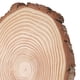 thumbnail image 3 of Rebanadas de madera natural Círculos de madera sin terminar Adornos Rebanadas de madera irregulares con corteza, 3 of 8