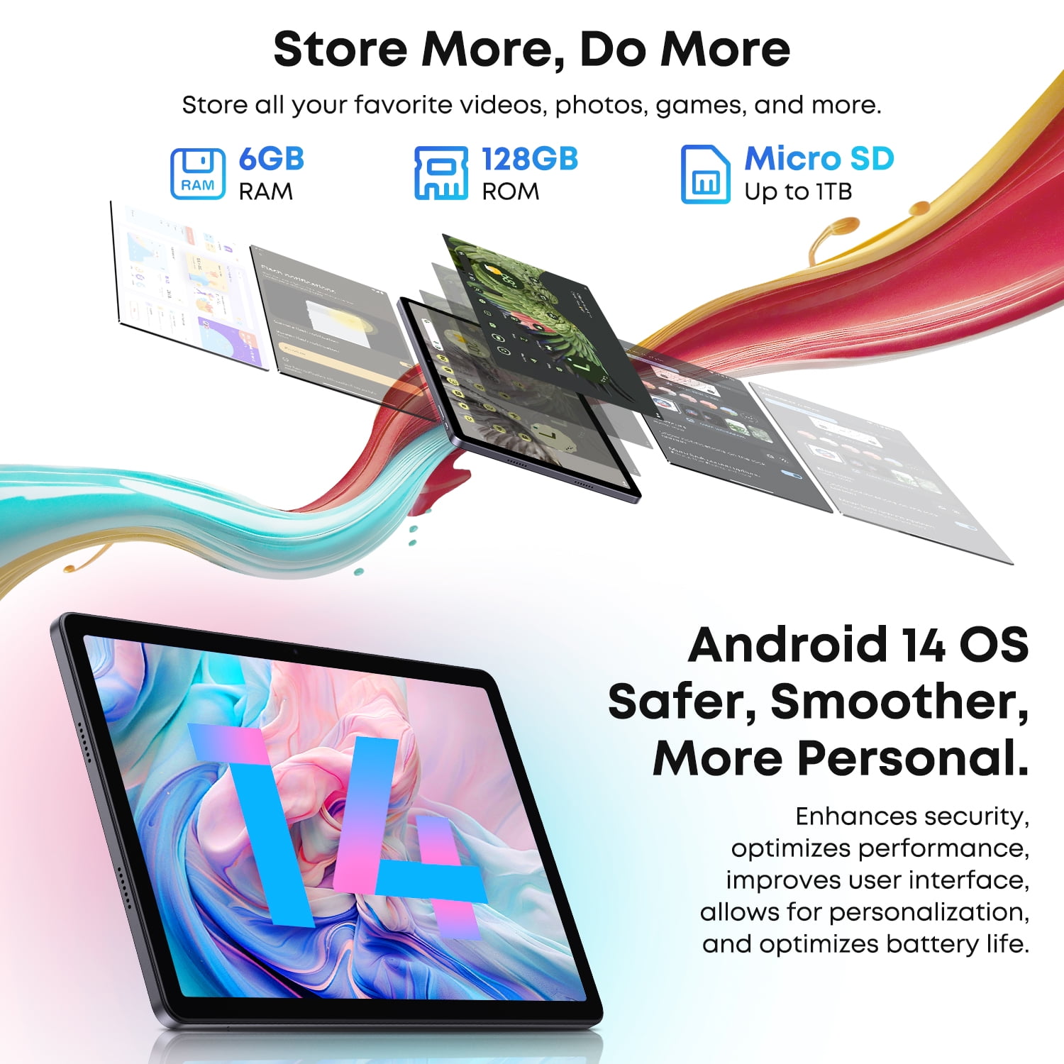 タブレット 11インチ Android14 wi-fi 10GB+128GB Amazon.co.jp: 11インチ タブレット - HiGrace Android 14 wi-fi
