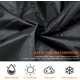 thumbnail image 2 of Funda para parrilla Oxford 420D, impermeable, funda para parrilla de gas, resistente al polvo, al agua y a los rayos UV, Ø77 x 90 cm, color negro, 2 of 5