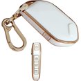thumbnail image 3 of TPU for Kia Key Cover with Keychain Keyless Entry Remote Control Key Fit for Kia Telluride 2023/2024 Smart Key Fob Shell (White), 3 of 11