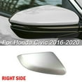 thumbnail image 1 of Right Passenger Side Silver Mirror Cover Cap Replace For Honda Civic 2016-2020, 1 of 10
