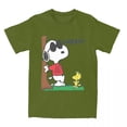 thumbnail image 1 of Camiseta de algodón de anime para hombre y mujer, Snoopy, JOE COOL, The Peanuts, Charlie Brown, ropa, camisetas vintage para adultos, 1 of 5