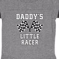 thumbnail image 3 of Inktastic Racing Daddy Little Racer Boys Baby Bodysuit, 3 of 4