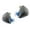 Gray, variant on shyuyusa KZ ZEX Hybrid-Earphone HIFI Bass Passive Noise Reduction Upgraded Dynamic Hybrid Dual Driver HiFi Stereo IEM Wired Earbuds/Headphones with Detachable Cable for Musician Audiophile