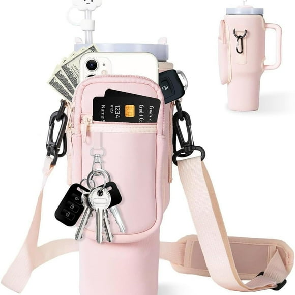 40oz Ice Cup Set Diving Material Water Bottle Handbag Handle Car Insulated Letter Cup Set