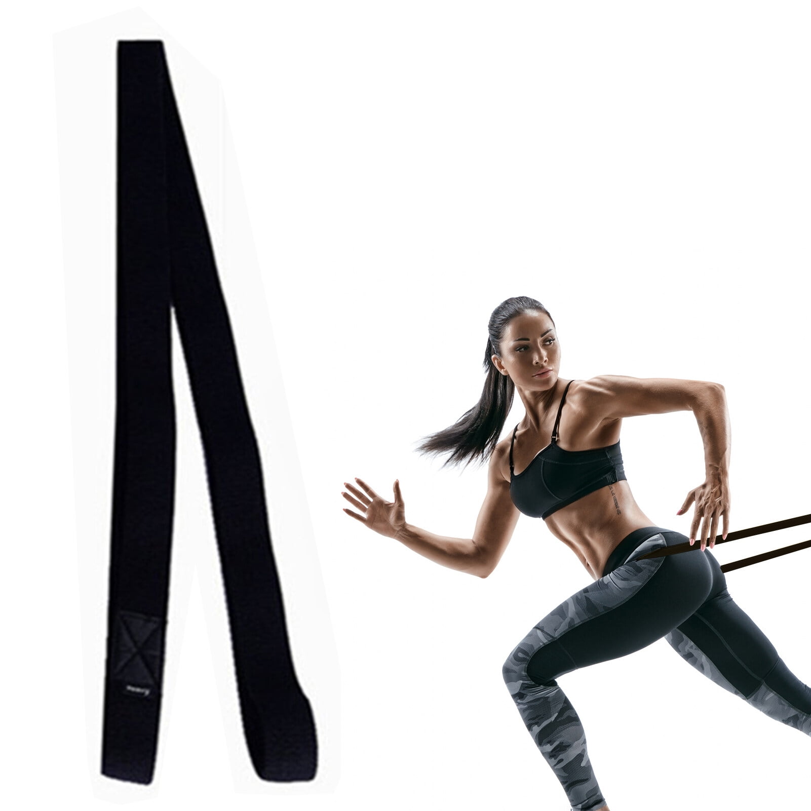 Bandes D'assistance à La Traction De 22,7 à 159 Kg, Bande D'entraînement Réglable Et Robuste Avec Repose-pieds, équipement D'entraînement De Force Pour Le Fitness à Domicile, Les étirements Du Corps