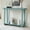 Teal, 36" Width, variant on Kings Brand Furniture Emma Wood Console Sofa Table with Storage Shelf for Entryway, Hallway, Behind The Couch, Living Room, Foyer, Bedroom (Teal, 44 inches)
