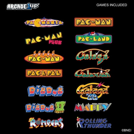 Arcade1Up - PacMan Customizable Arcade Featuring Pac-Mania - Multi