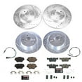 thumbnail image 2 of PowerStop Front and Rear Z23 Evolution Sport Carbon-Fiber Ceramic Brake Pad and Drilled & Slotted Rotor Kit Fits: MINI COOPER Select Models K8909, 2 of 7