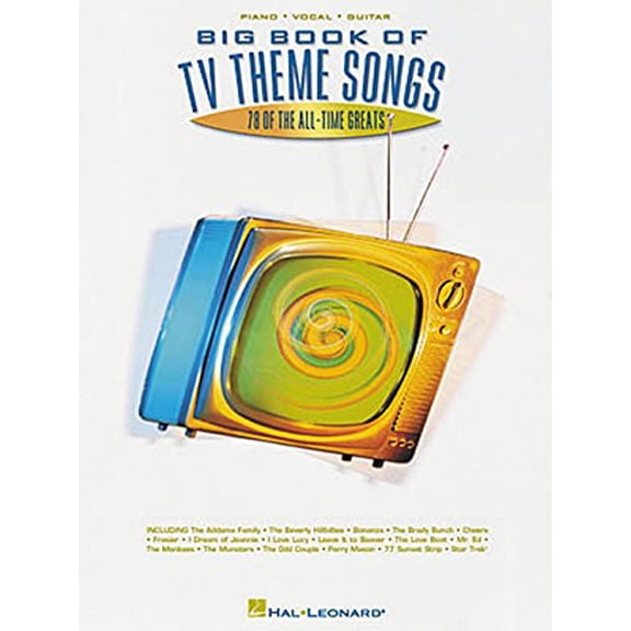 Pre-Owned Big Book of TV Theme Songs (Paperback) 0634006142 9780634006142