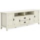 thumbnail image 1 of Solid Wood 72" Wide Transitional TV Media Stand Furniture for Modern Television Stands Fits TVs Up to 80 Inches Tv Wall Cabinet My Lux Decor Round, 1 of 10