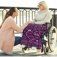 thumbnail image 2 of LHSHID 60th Birthday Gifts for Women Blanket Happy 60th Birthday Gifts for Women Funny 60th Birthday Gift Ideas Perfect Throw Blankets 60 Year Old Birthday Decoration for Her Mom Wife 50x60in, 2 of 5