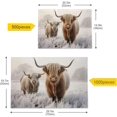 thumbnail image 4 of Cool Highland Cow 500 Piece Large Jigsaw Puzzle for Adults - Game Interesting Toys - Hand Made Puzzles Personalized Gift, 4 of 7