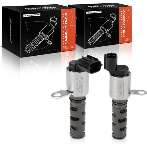 A-Premium 2-PC Intake & Exhaust Engine Variable Valve Timing (VVT) Solenoid Compatible with Mitsubishi Outlander 2011-2020, Outlander PHEV 2018-2020, Outlander Sport 2011-2020, Lancer 2011-2016, RVR
