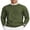 Army Green, variant on COOFANDY Mens Crew Neck Sweaters Long Sleeve Lightweight Knit Dress Pullover Sweaters