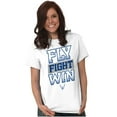 thumbnail image 3 of US Air Force Fly Fight Win Slogan Men's Graphic T Shirt Tees Brisco Brands M, 3 of 6