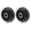 Black, variant on Monyance outdoor skate wheels 3" Skateboard Wheels & Bearings Set for Street/Cruiser/Scooter (2pcs)(2.95X2.95X0.94Inches)