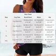 thumbnail image 3 of Trajes de baño para mujer Traje de baño para mujer Conjunto de estampado de moda para mujer Traje de baño deportivo de dos piezas Conjunto de traje de baño para mujer con pantalones cortos Trajes de b, 3 of 5