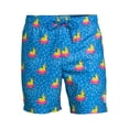 thumbnail image 3 of Beach Bros. Men's and Big Men’s Swim Trunks with UPF50+, 6.5” Inseam, Sizes S-2XL, 3 of 5