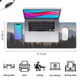 thumbnail image 5 of Large Forest Background Mouse Mat for Gaming Enthusiasts - Non-Slip Extended Desk Pad, Stitched Edges for Durability - 31.5 x 11.8 inches, 5 of 7