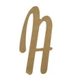 thumbnail image 1 of Wooden Letter Unfinished, Bettaria Font, Craft Cutout, 1 of 2