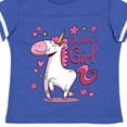thumbnail image 4 of Inktastic Daddy's Girl Unicorn Girls Toddler T-Shirt, 4 of 5