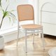 thumbnail image 3 of Rattan Nordic Dining Chairs Plastic Salon Unique Design Dining Chairs Modern Luxury Silla Comedor Dining Room Furniture WK50CY My Lux Decor Round, 3 of 10