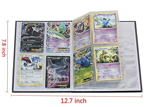 Collectible Card Albums Pokemon Card Folder,Pokemon Cards Holder Album,Pokemon Cards Holder Binder Cards Album Book,Protection for Pokemon Trading Cards,GX EX Cards Album Collectible Card Albums Pokemon Card Folder,Pokemon Cards Holder Album,Pokemon Cards Holder Binder Cards Album Book,Protection for Pokemon Trading Cards,GX EX Cards Album