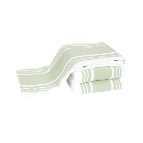 All-Clad Dual-Purpose Cotton Kitchen Towels, 3-Pack, Fennel
