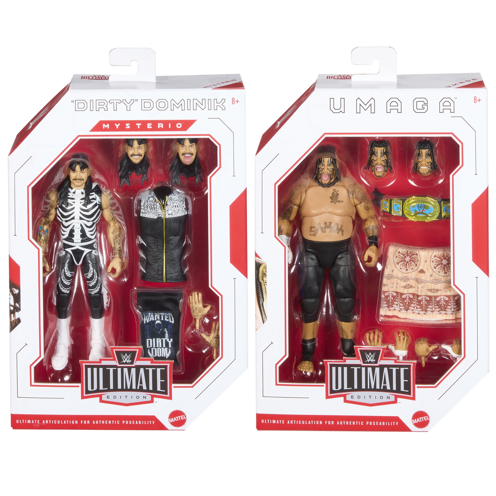 WWE Authentic Ring Gear 2-Pack: Showdown Championship with Steve