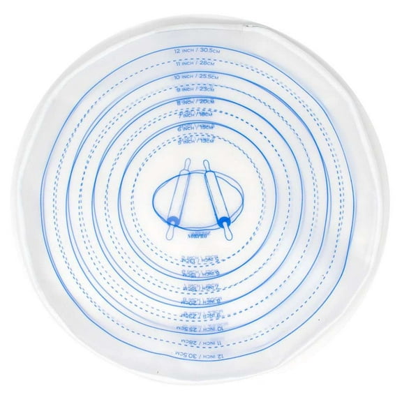 Norpro Silicone Pie Crust Dough Rolling Bag, Non-Stick Mess Free, Easily Roll Out 5" to 12" Crusts