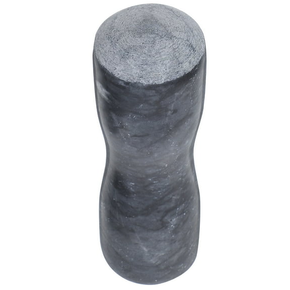 SOPOTUTU Garlic Pounder Mortar and Pestle Set, Stone Cylindrical Shape, Kitchen Tool for Home Cooking and Food Preparation