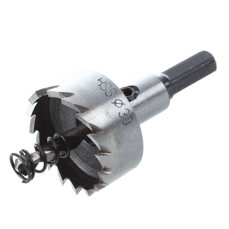 30mm Metal Cutting Drill Bit Set with Hex Wrenches