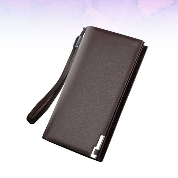 FRCOLOR Zip Around Wallet Multifunctional Men's in Hand Office