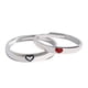 thumbnail image 1 of Guardurnaity Anillos de plata S925 de Metal para joyería resistente y duradera, anillos de temperamento literarios y frescos para niñas Ropa, zapatos y accesorios Miscelánea, 1 of 6