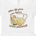 thumbnail image 4 of Inktastic When Life Gives You Lemons, Make Lemonade Girls Baby Dress, 4 of 5