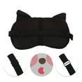 thumbnail image 2 of Unique Bargains 1 Pc Portable Husky Sleep Mask for Hotel Pink Polyester Cotton, 2 of 3