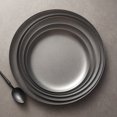 thumbnail image 2 of Bandeja poco profunda de plata esmerilada retro, plato occidental, plato de fruta, disco de metal para comedor, plato redondo, vajilla para postres y pasteles, vajilla de cocina, 2 of 5