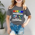 thumbnail image 1 of Vêtements pour Filles T-Shirts Graphiques à Col Rond T-Shirts Décontractés pour Filles 4T, 1 of 4