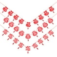 thumbnail image 4 of 3Pcs Chinese Lunar New Year Party Banners Festival Banners New Year Flags, 4 of 8