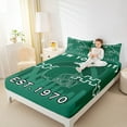 thumbnail image 4 of Manfei Sports Theme Twin Sheet Sets,Rugby Ball Sport Bedding Twin Size,New York City Bed Sheets Set Twin Size For Kids Boys,Microfiber Bedroom Decorative,3-Piece, 4 of 7