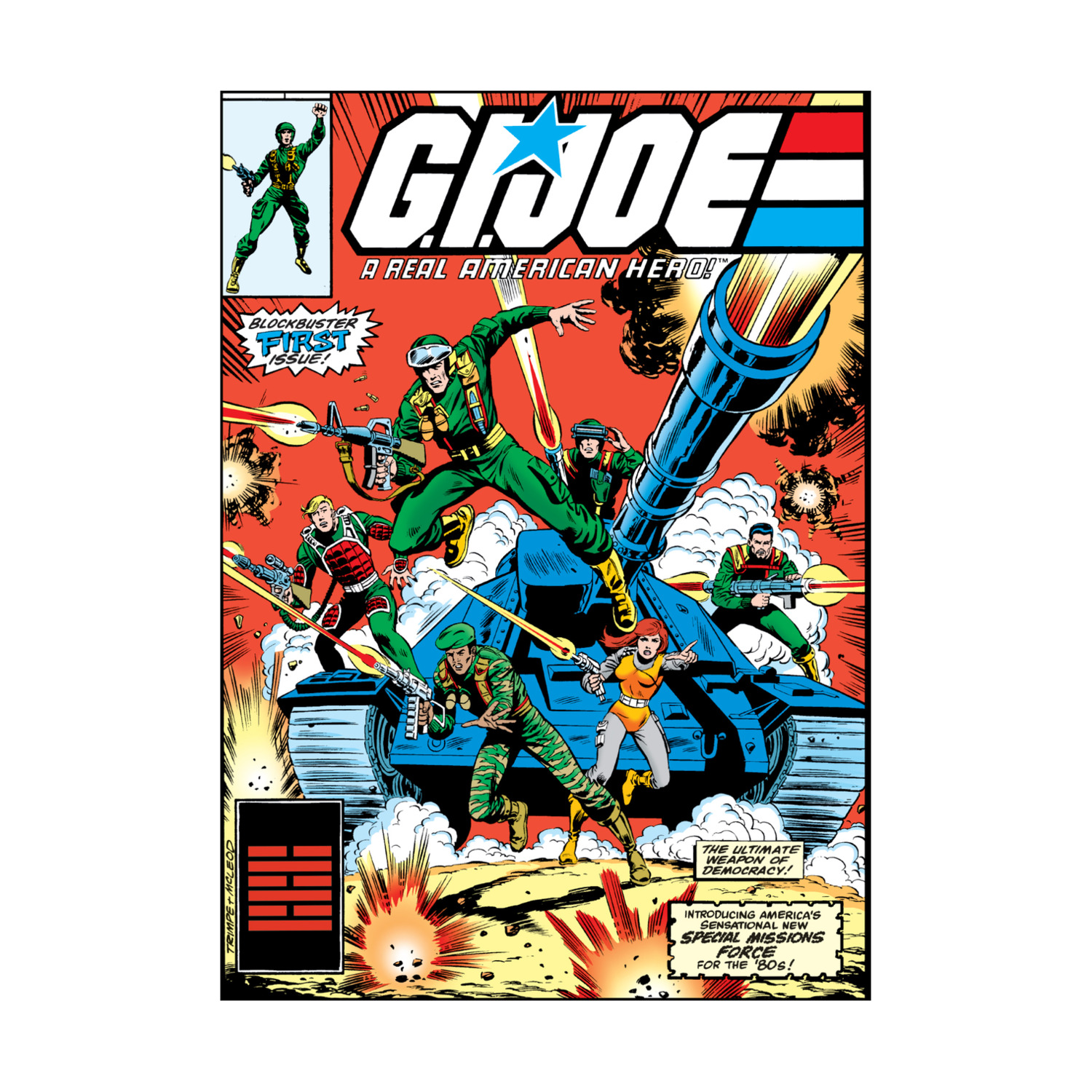 Renegade Game Studios REN02309 No.2 G.I. Joe Jigsaw Puzzle - 1000 Piece
