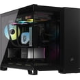 thumbnail image 1 of Funda para PC Corsair iCUE LINK 2500X RGB Small-Tower mATX negra, 1 of 8