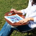 thumbnail image 7 of LapGear Bamboo Lap Desk for up to 17.3" Laptops, Java, 7 of 7