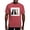 Crimson Red, variant on - Creation Of Labs T Shirt - Mens Comfort Colors Shirt